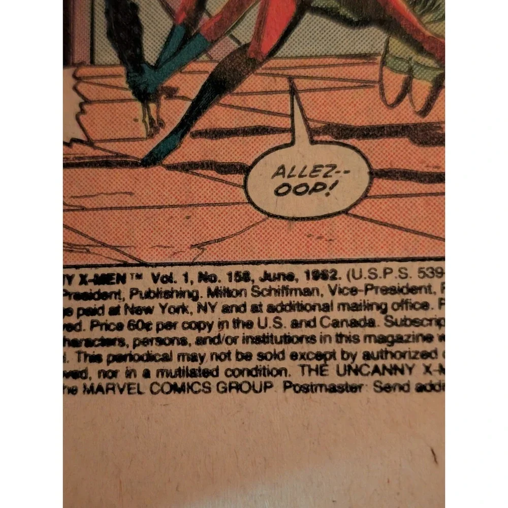 Uncanny X-Men #158 (1982‎ Marvel) Early Rogue Appearance vs Storm & Wolverine